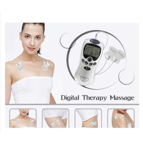 [ Sẵn Hàng, Giao Nhanh ] Máy Massage Dán Xung Điện 4 Miếng Dán Digital Therapy Machine SYK-208 (Mát xa, Massa)