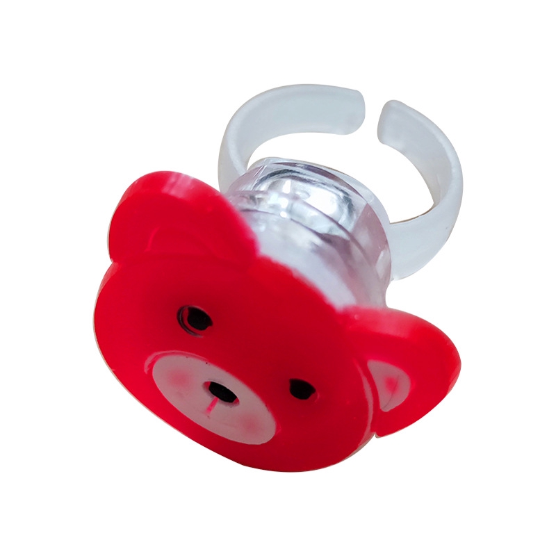 Nhẫn đèn LED MOSOWORLD hoạ tiết hoạt hình đáng yêu thời trang dành cho trẻ em