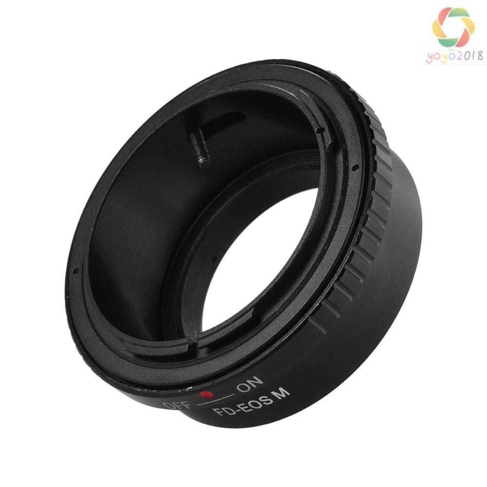 Ngàm Chuyển Đổi Ống Kính Canon Fd Lens Sang Canon Eos M M2 M3 M5 M6 M10 M50 M100