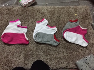 Set 3 tất nữ cổ ngắn Cecina