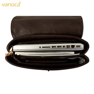 Balo Da Hàn Quốc VANOCA VNSP096 Nâu