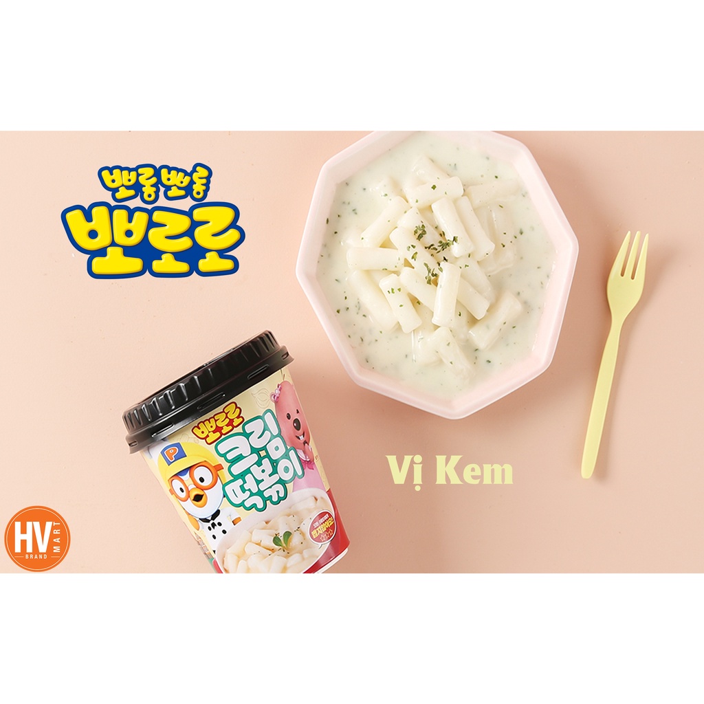 [Hàng Hot] Bánh Gạo Hàn Quốc Pororo Topokki 4 Vị Phô Mai Sốt Kem Ớt Ngọt Tương Đen Ăn Vặt Cực Ngon Cực Ghiền - Hộp 115g | BigBuy360 - bigbuy360.vn