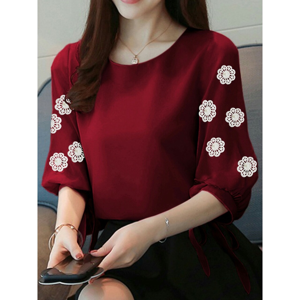 Cs - Áo Sơ Mi Atris / Áo Sơ Mi Nữ Thanh Lịch Mới Nhất / Thời Trang