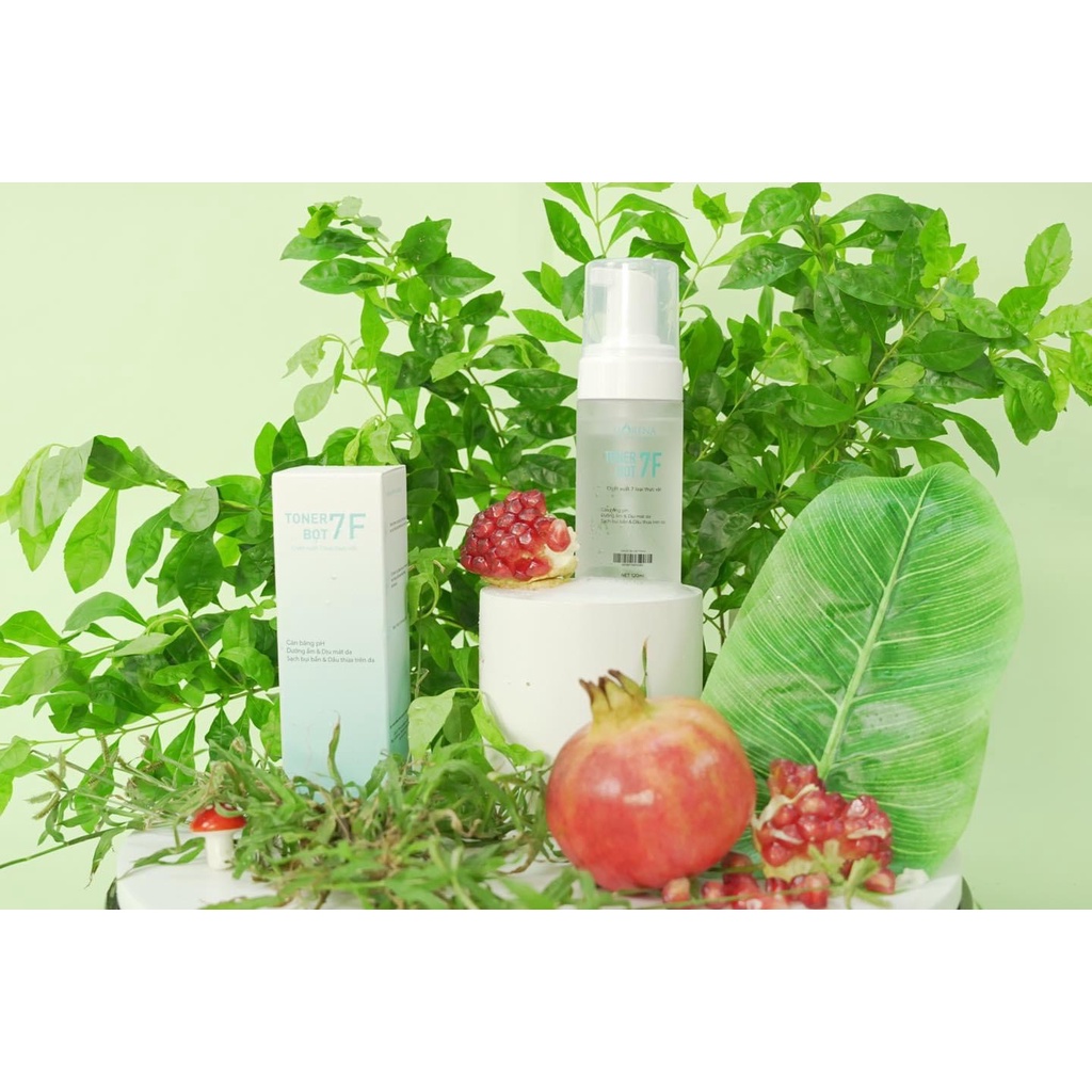 Toner tạo bọt 7F Huyền Phi cân bằng PH dưỡng ẩm phục hồi da
