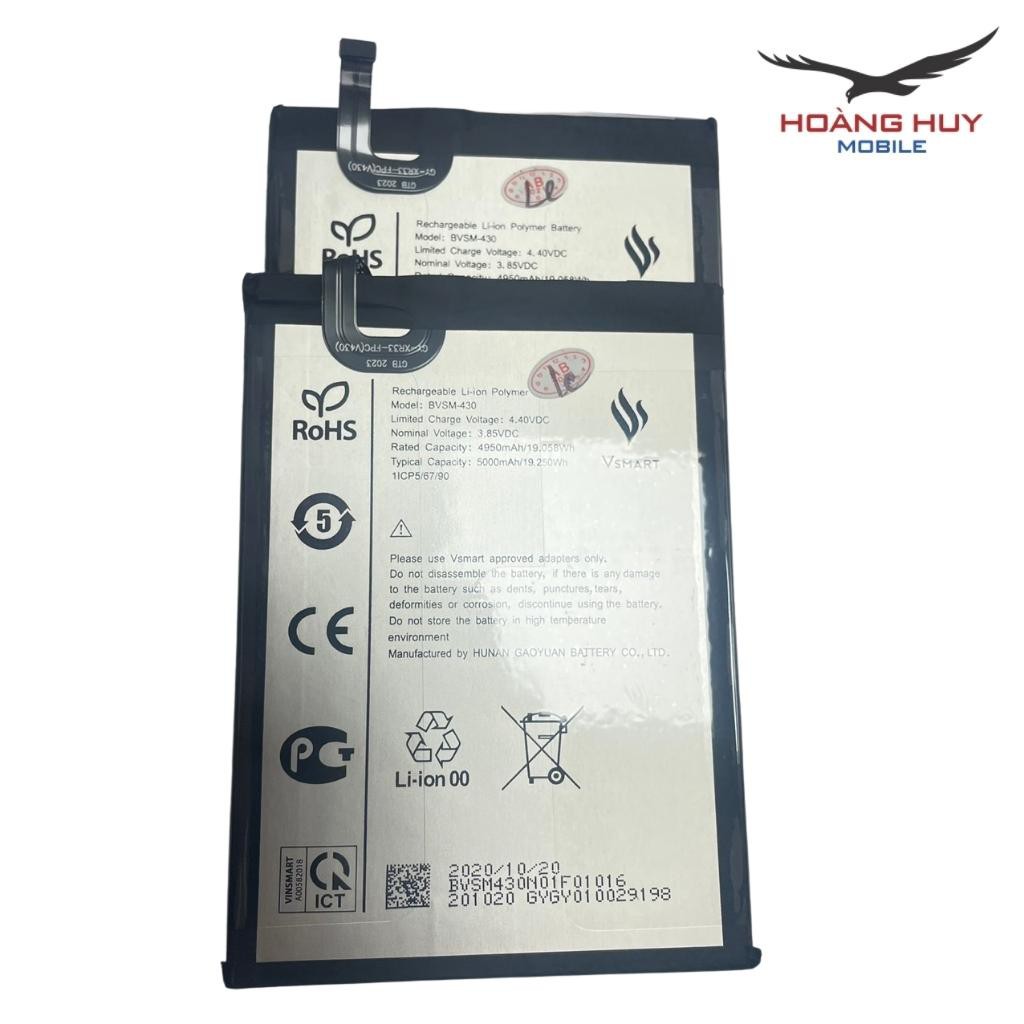 Pin Vsmart Live 4/Joy 3 BVSM-430 Dung Lượng 5000mAh Hàng Zin Chính Hãng Bảo Hành 6 Tháng 1 Đổi 1