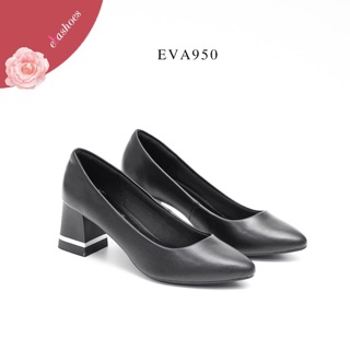 Giày cao gót đế vuông evashoes - eva950