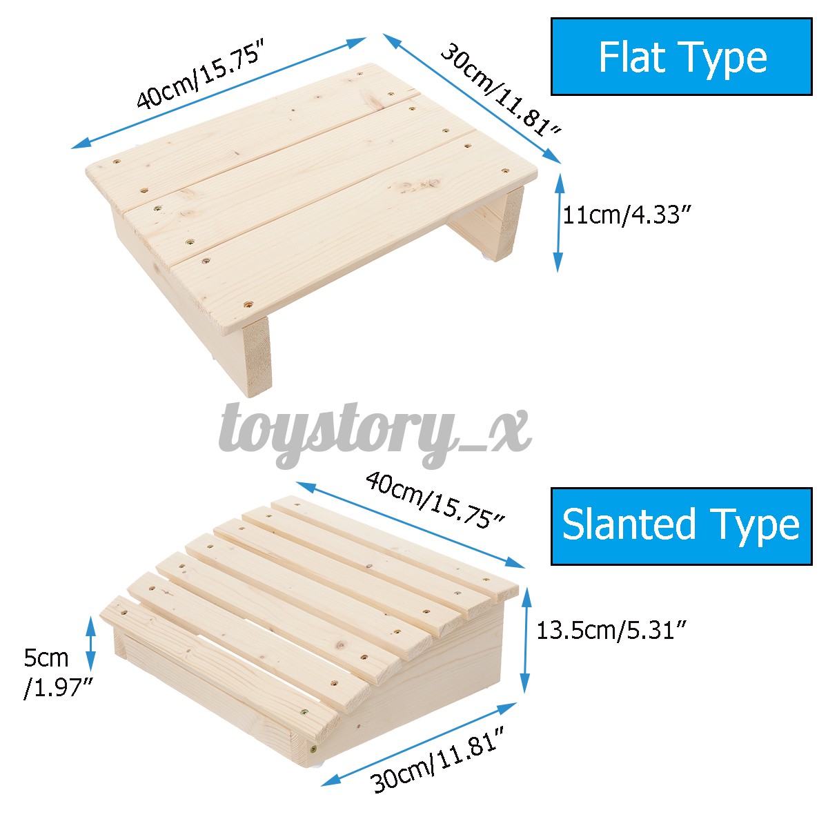 Bàn Gác Chân Bằng Gỗ Thông Chất Lượng Cao