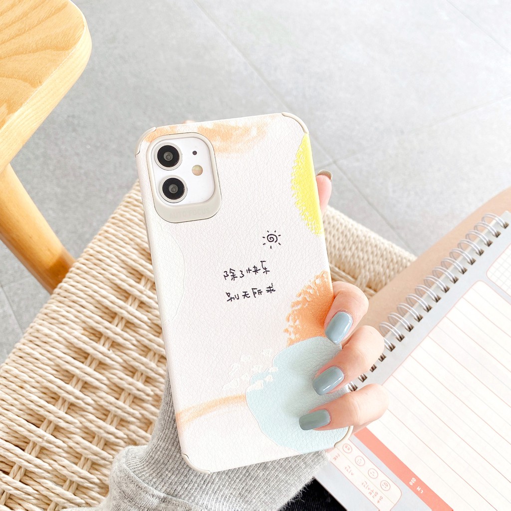 Ốp lưng iphone Simple da viền chống va đập 5/5s/6/6plus/6s/6splus/7/7plus/8/8plus/x/xr/xs/11/12/pro/max/plus/promax | BigBuy360 - bigbuy360.vn