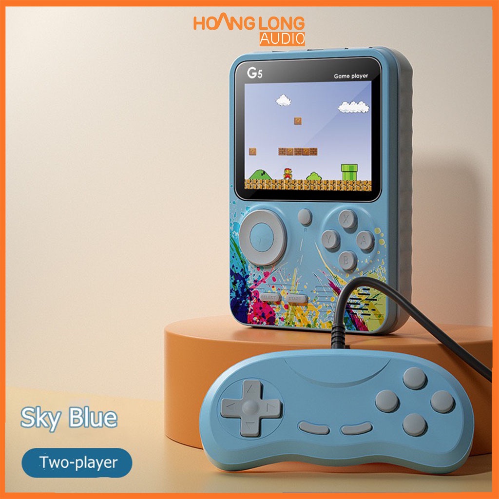 Máy chơi game G5 kết nối tivi, 2 người chơi, 500 trò chơi lưu trữ