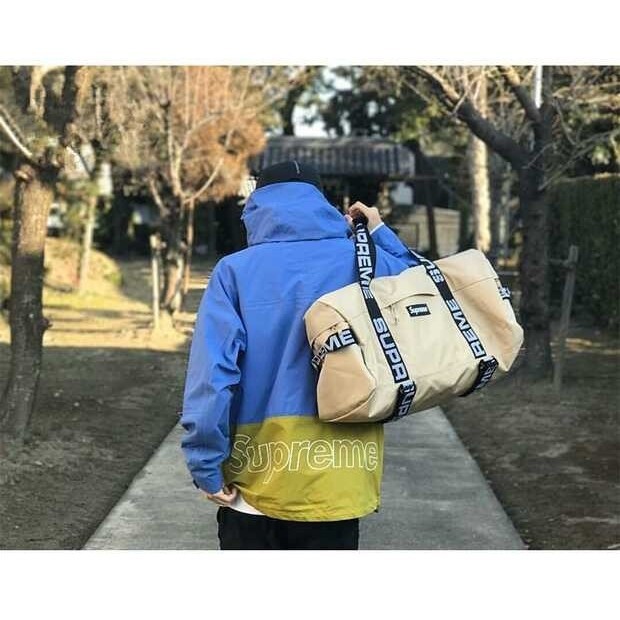 ∏✘❉♘◇Supreme 18ss 44th Duffle Bag 3M Nylon Bucket Túi du lịch xách
