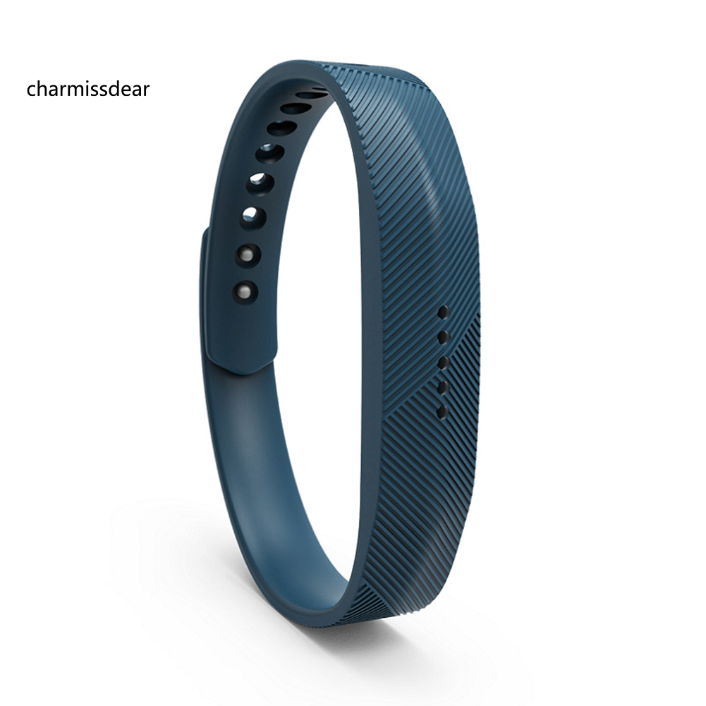 Dây Đeo Silicone Thay Thế Cho Đồng Hồ Thông Minh Fitbit Flex2