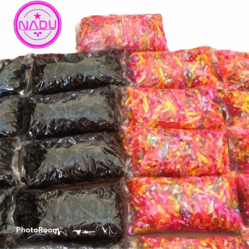100g Dây Chun buộc tóc nhựa nguyên chất siêu dai bền đẹp