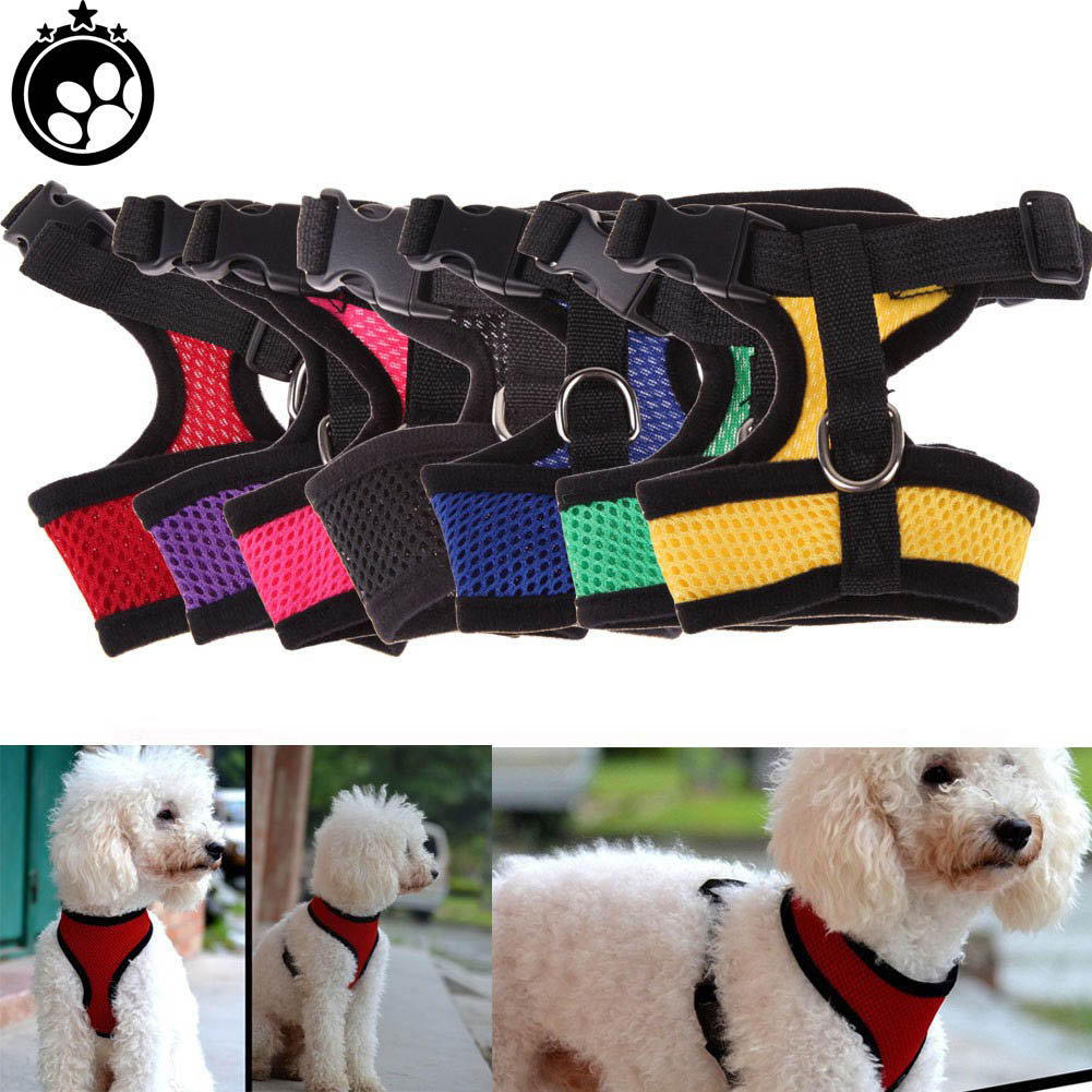 Vòng Cổ Bằng Vải Lưới Nylon Thoáng Khí Dành Cho Thú Cưng Cỡ Nhỏ / Vừa / Lớn