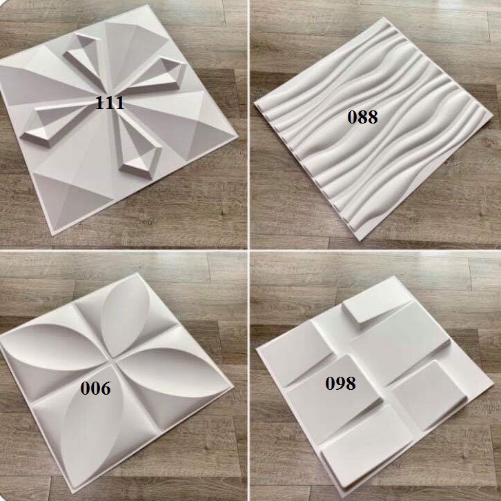 Tấm ốp tường 3D nhựa PVC 50x50cm