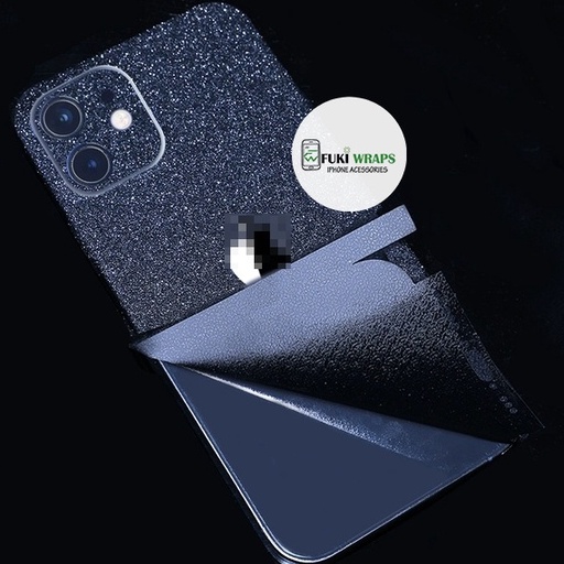 Tấm dán skin FULL Màu Black Diamond Matte Dành cho 5 6 7 8 6plus 7plus 8plus X XR XSMAX 11 PRO MAX 12 PRO MAX