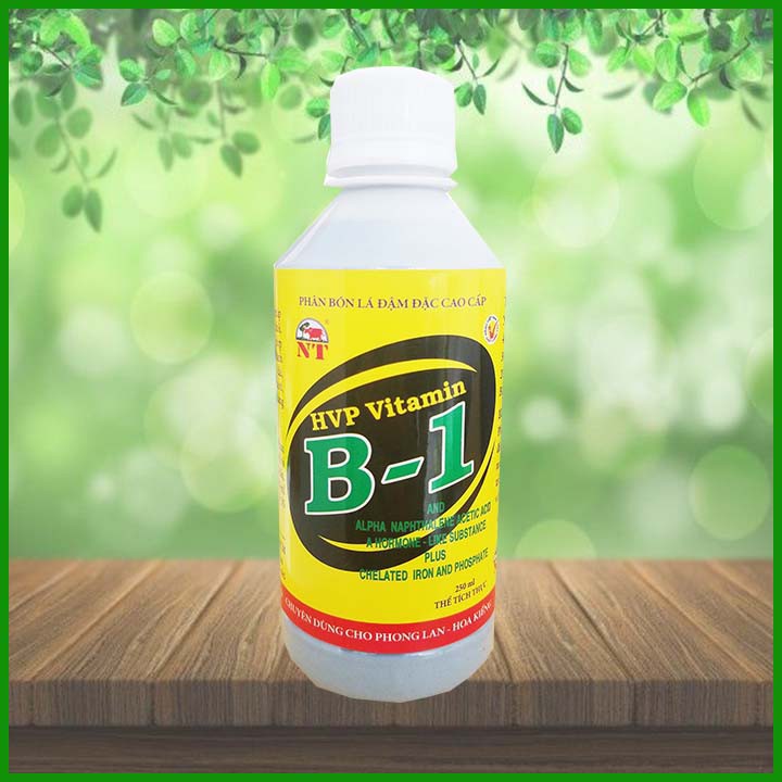 Phân bón lá Cao cấp, đậm đặc vitamin B1 HVP kích thích ra rễ, nảy chồi (250ml)