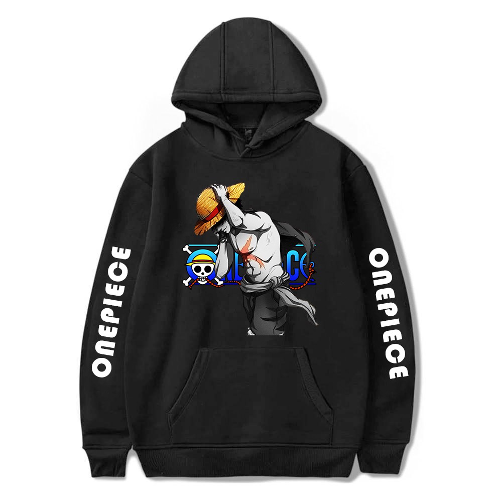 SALE HOT Áo Hoodie In Hình Luffy Anime One Piece  / nỉ da cá mát