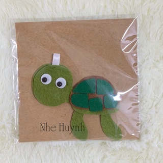 Móc Khóa Vải Nỉ Rùa Biển (A019)