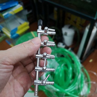 Van chia oxy inox 1,2,3,4,5 đầu