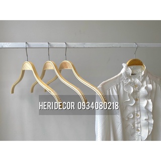COMBO 10  MÓC GỖ ÉP CAO CẤP CÓ ĐỆM VAI