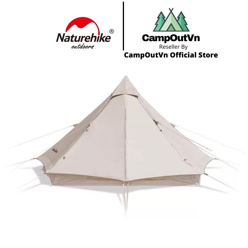 Lều căm trại cao cấp GLAMPING NATUREHIKE NH20ZP004 dành cho 3-4 người Campoutvn A402