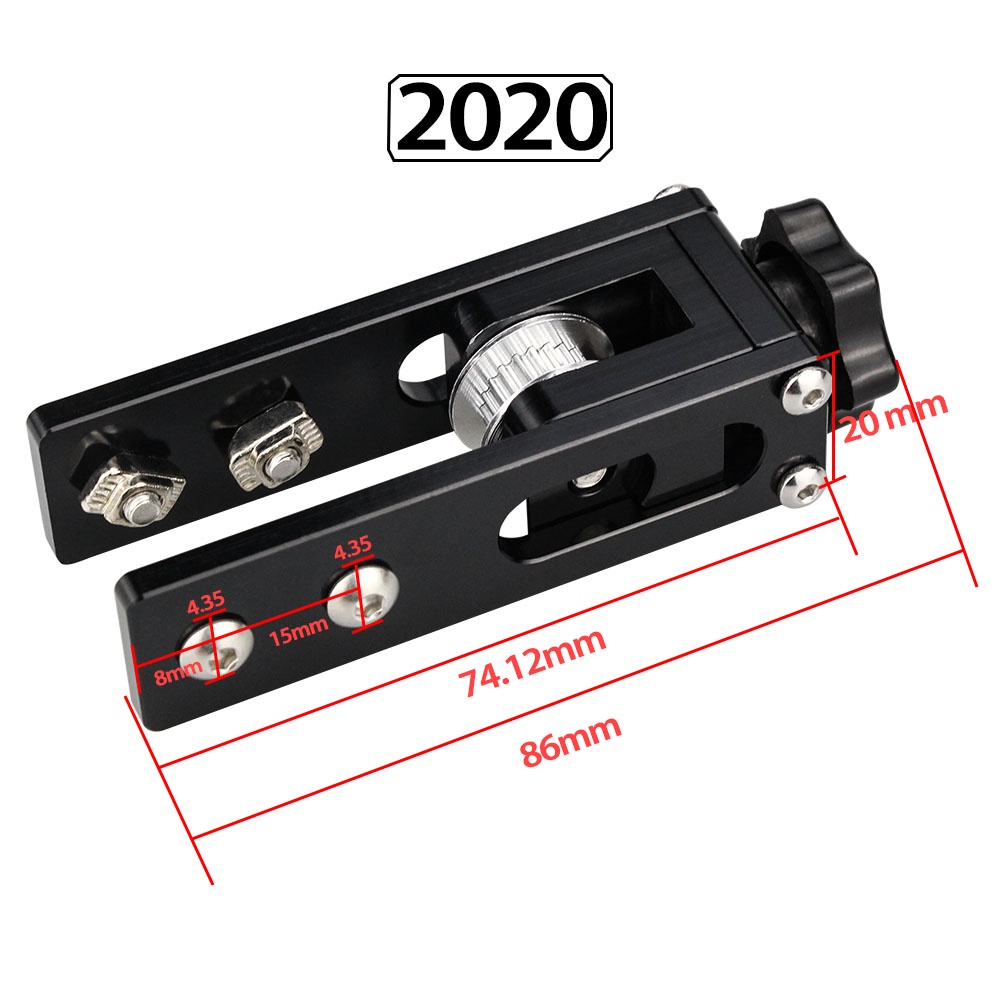 Dây Đai Kéo Căng Trục Chữ V 2040 Y 2020 Cho Máy In 3d Creality Ender 3 CR-10 10S