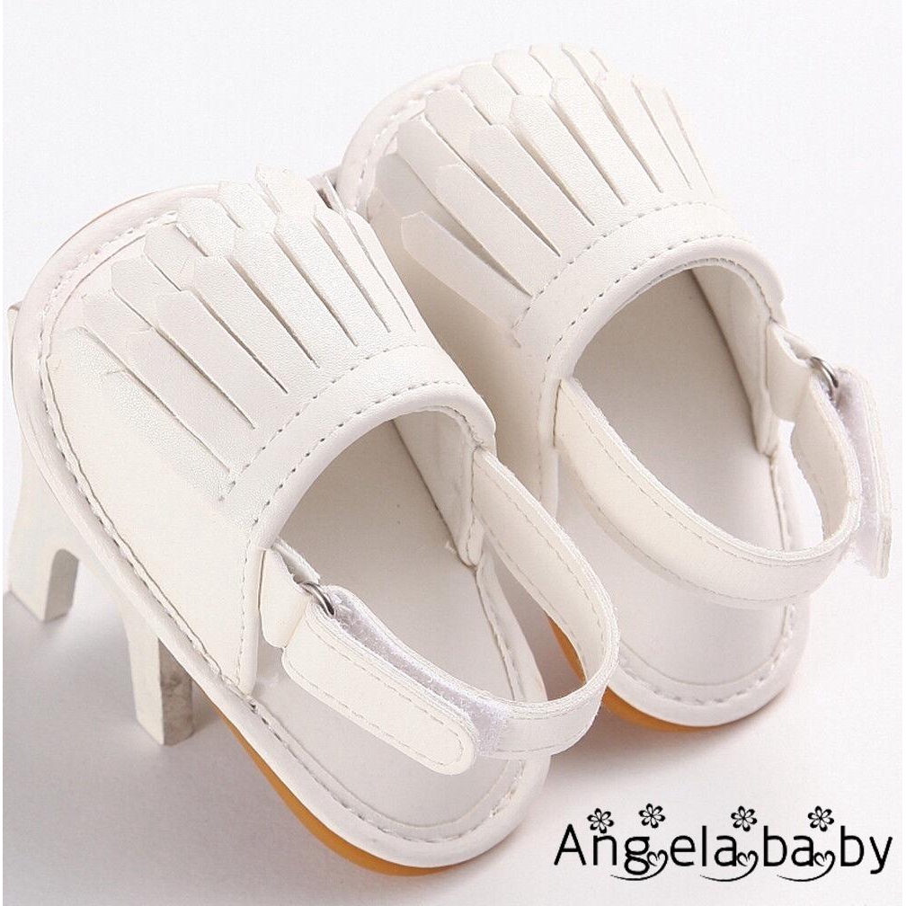 Giày sandal tập đi đế mềm chống trượt xinh xắn thời trang dành cho bé gái