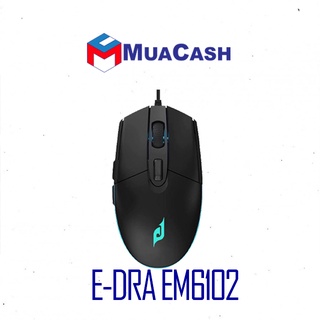 Chuột e-dra em6102 black pink chính hãng