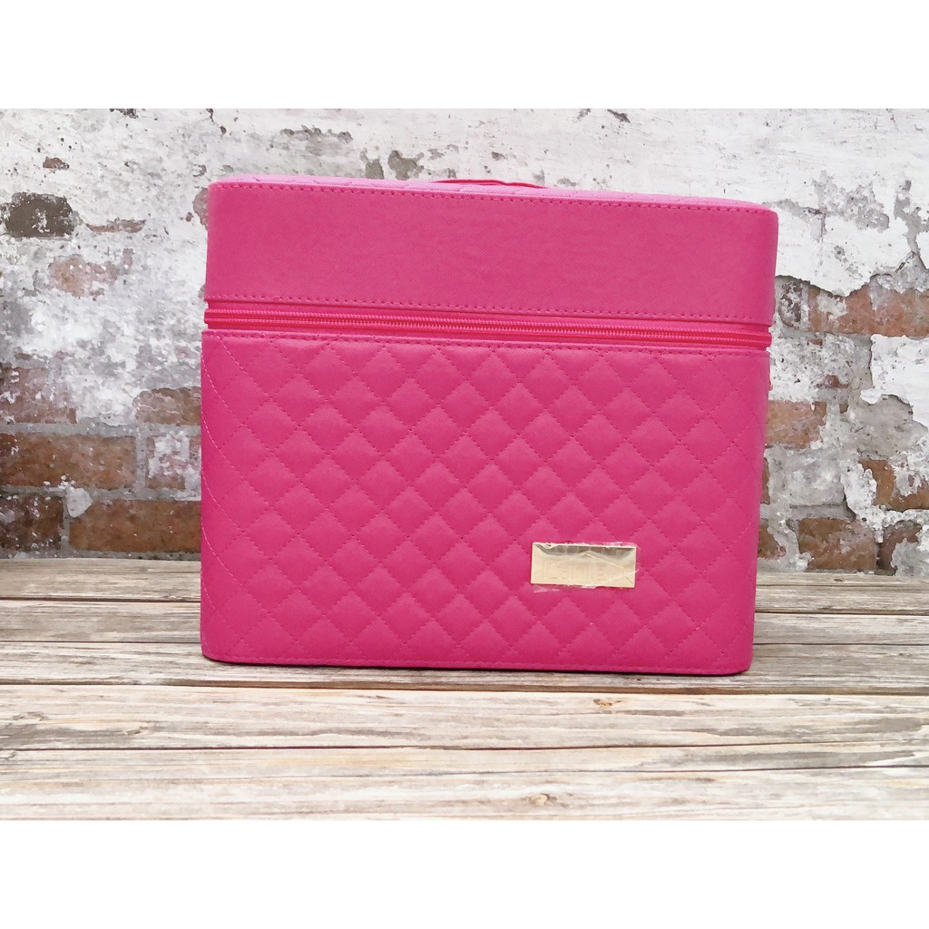 Túi đựng dụng cụ làm Nail MI LANLEO - Hộp đựng đồ làm nail 4 ngăn thanh trượt tiện lợi, gọn nhẹ - Sushi Nail Mi