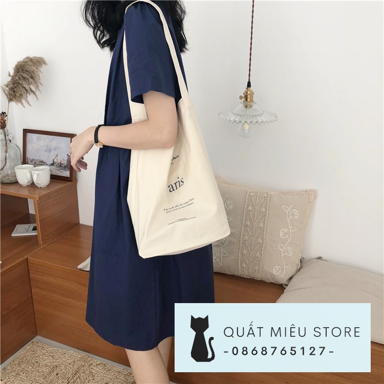 (Freeship từ 50k) (LOẠI 1) TÚI TOTE VINTAGE PARIS | WebRaoVat - webraovat.net.vn