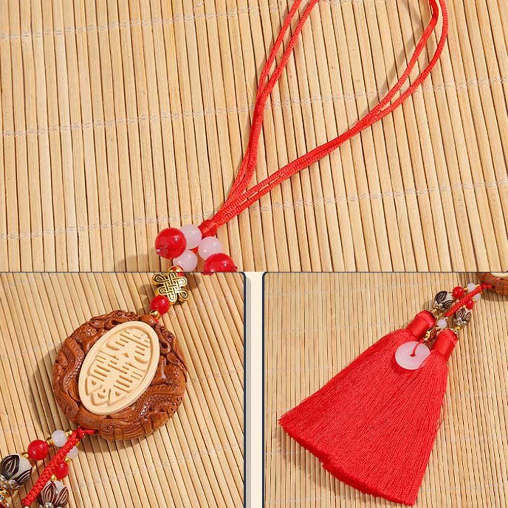Dây Tua Rua Thắt Nút Phong Thủy Trung Hoa Trang Trí Nội Thất Xe Hơi