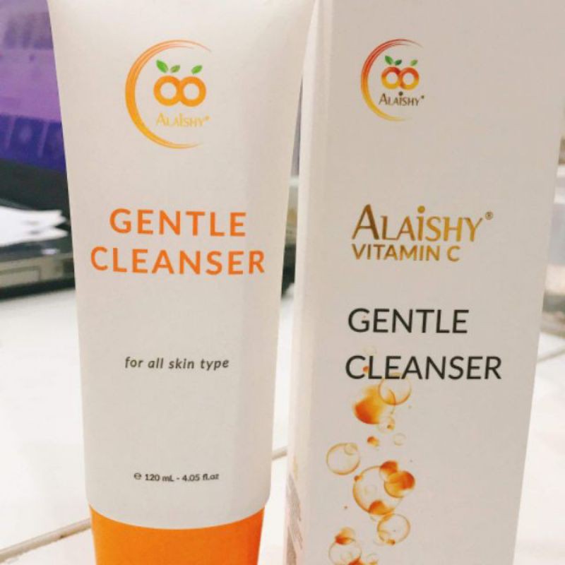 Sữa rửa mặt cô đặc Alaishy Vitamin C 125ml phiên bản nâng cấp mới dùng được cho da nhạy cảm