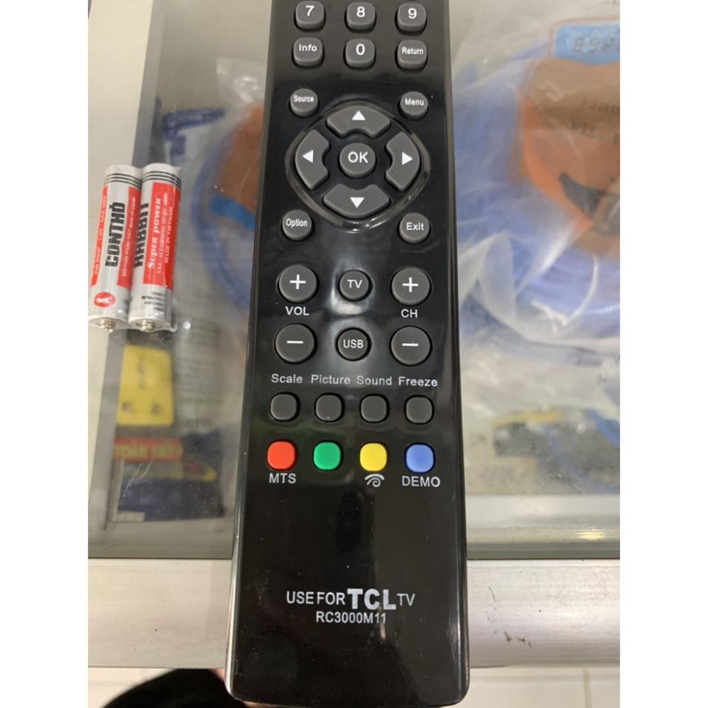 Remote Tivi-Điều khiển tivi LCD TCL RC3000M11 (tặng đôi pin)