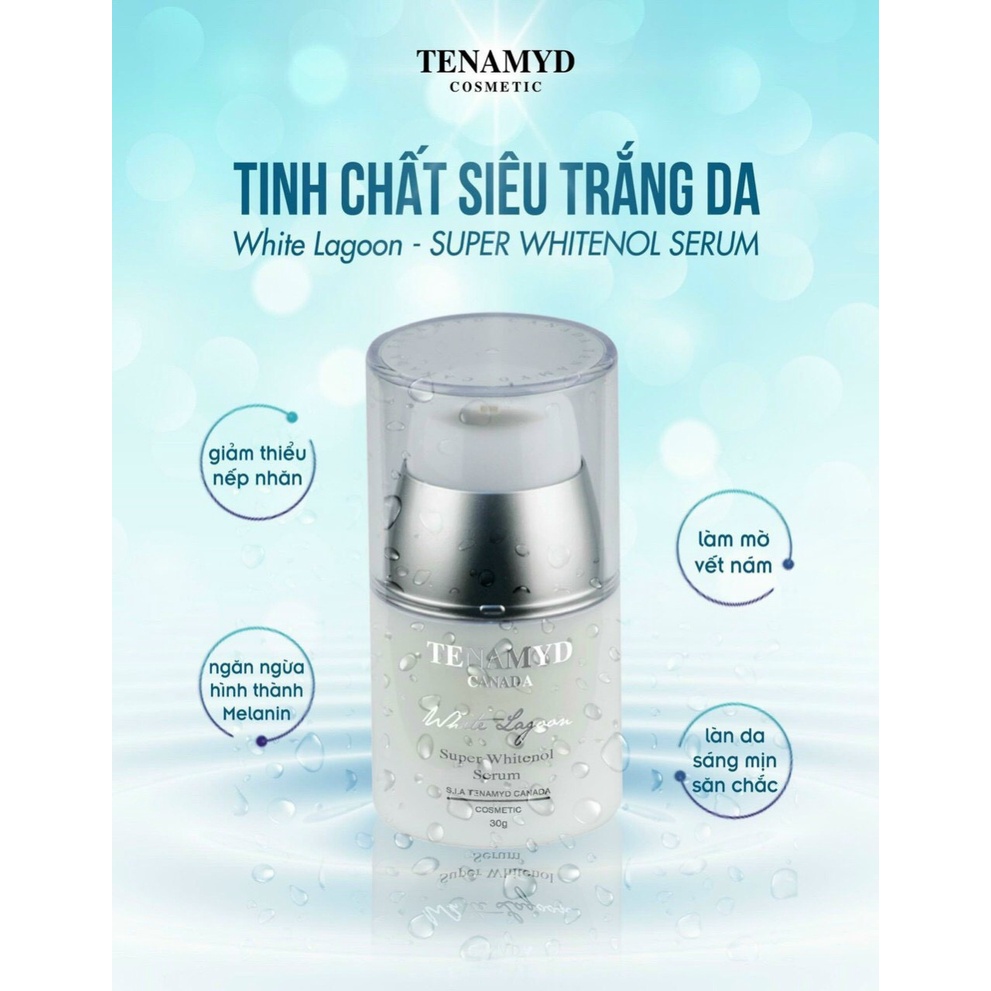 Tinh chất siêu trắng da TENAMYD Super Whitenol Serum 30ml