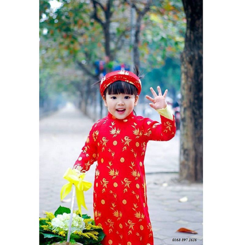 Áo dài truyền thống kèm quần cao cấp vải thái tuấn từ 8kg_45kg