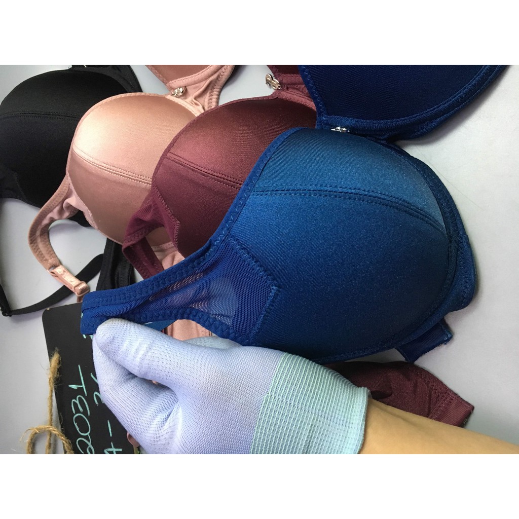 Áo ngực Thái Lan đệm mỏng có gọng cup B, quả to thoải mái cho chị em vòng 1 đầy đặn MS2031