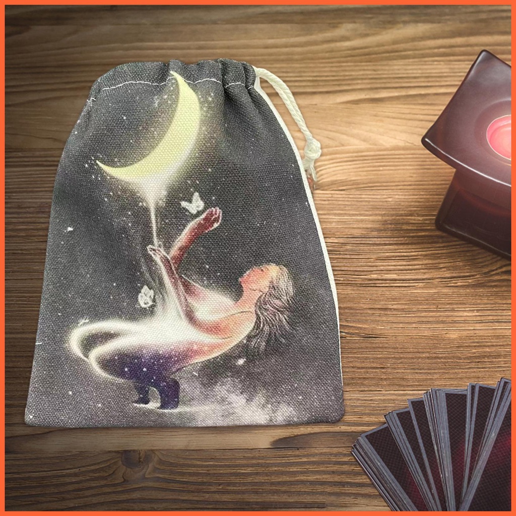 Túi Đựng Bài Tarot Bằng Vải Nhung Tiện Dụng