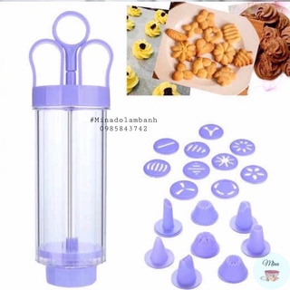 Bộ dụng cụ làm bánh quy Cookie Press mini