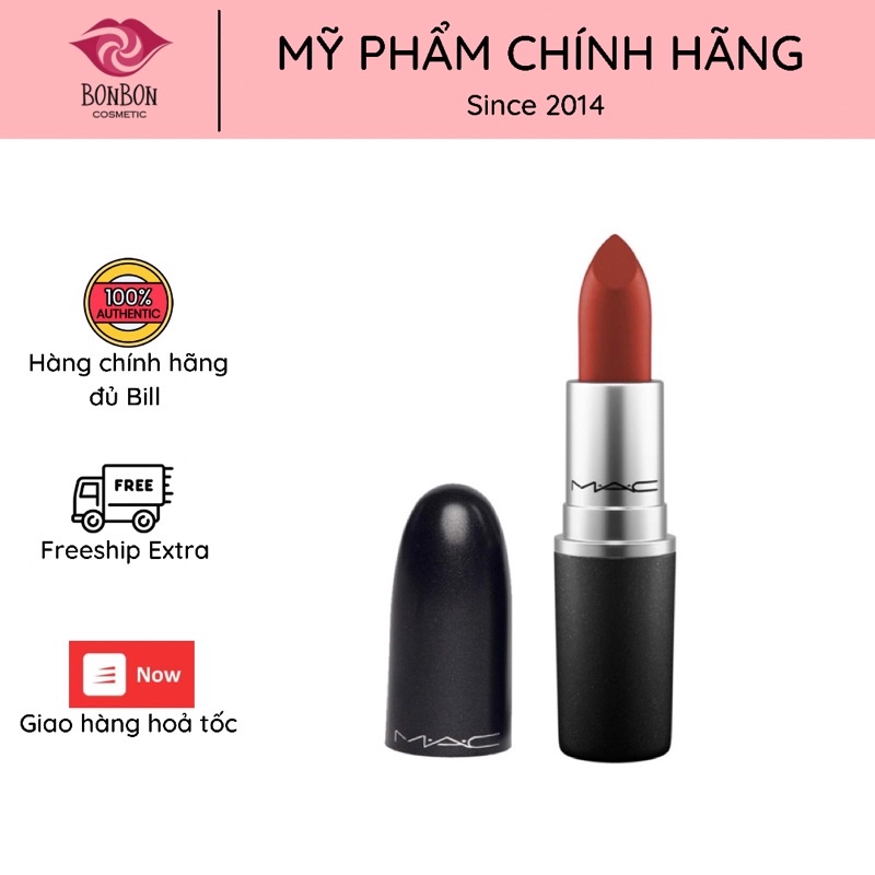 [BILL US] Son Mac Matte Lipstick thỏi tổng hợp các màu