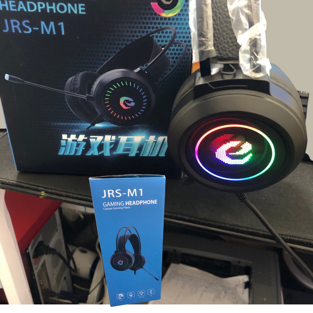 Tai Nghe Gaming Chụp Tai PC Có Mic Có dây Máy Tính Chơi Game 7.1 thủ Chuyên Dụng Có Đèn Led Nhiều Màu