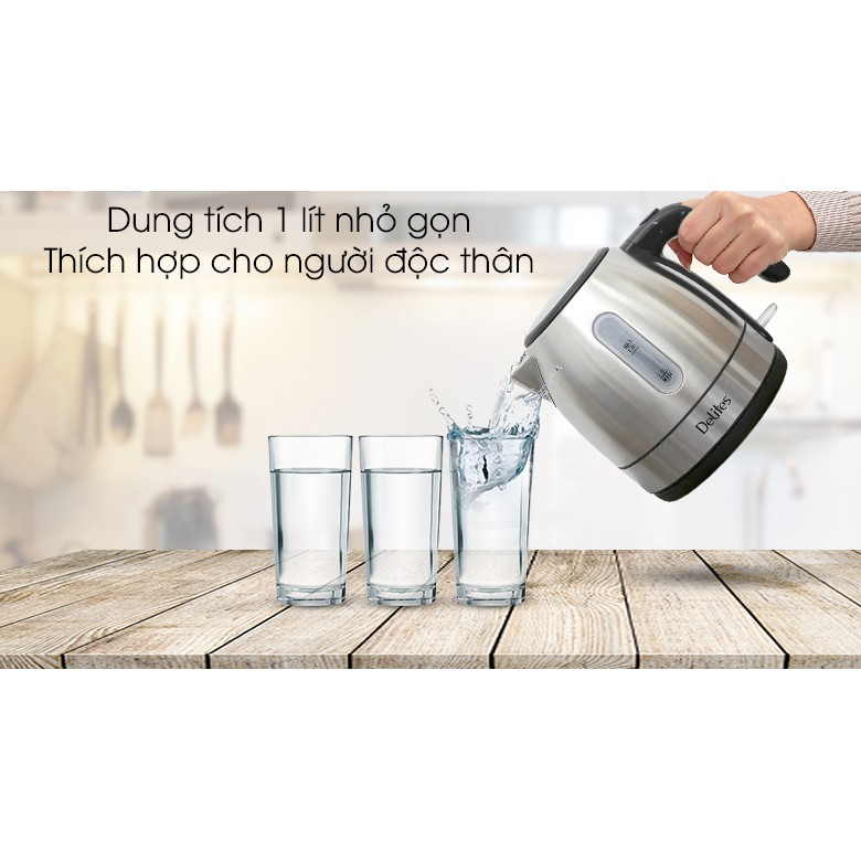 Bình siêu tốc Delites 1 lít ST10S01