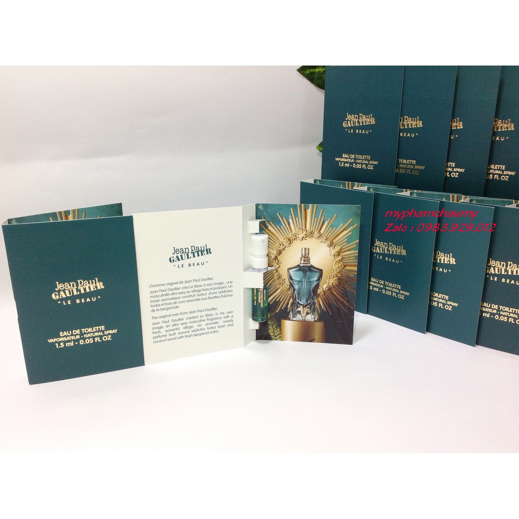 Mẫu thử nước hoa vial Jean Paul Gaultier Le Beau