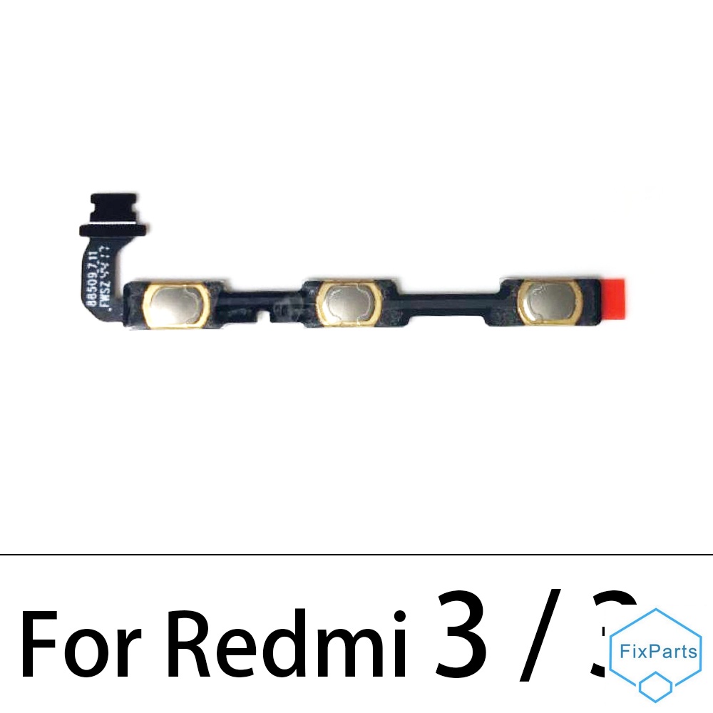 Nút Bấm Âm Lượng Mới Cho Xiaomi Redmi S2 9 10 9A 8 8A 7 7A 6 6A 5 5A 4A 4X 3 3S 4 6 Pro 5 Plus