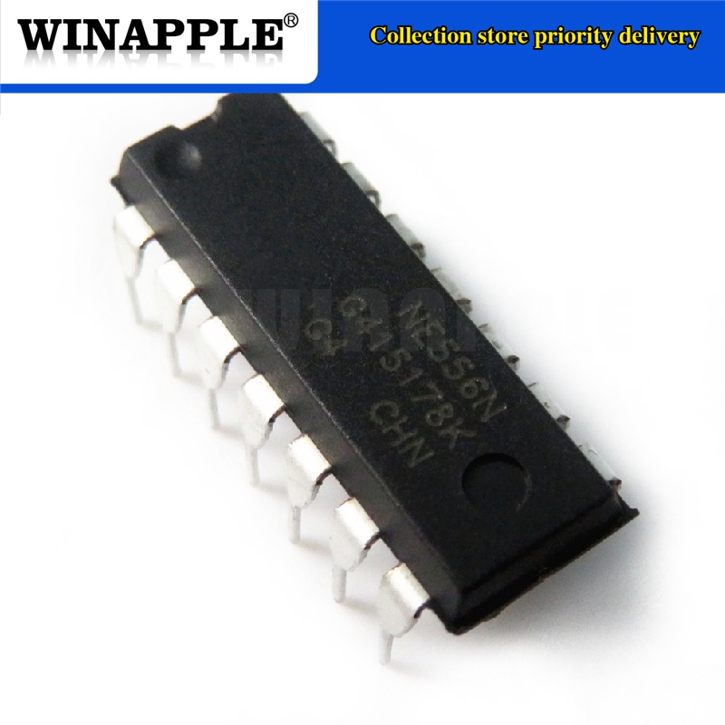 10 cái / lốc NE556N DIP14 NE556 DIP mới và IC