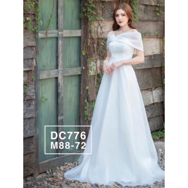 KÈM ẢNH/VIDEO THẬT - Đầm Maxi xoè bẹt vai kết hoa nổi SANG TRỌNG -MS30Y- Size M/L đến 57kg | BigBuy360 - bigbuy360.vn