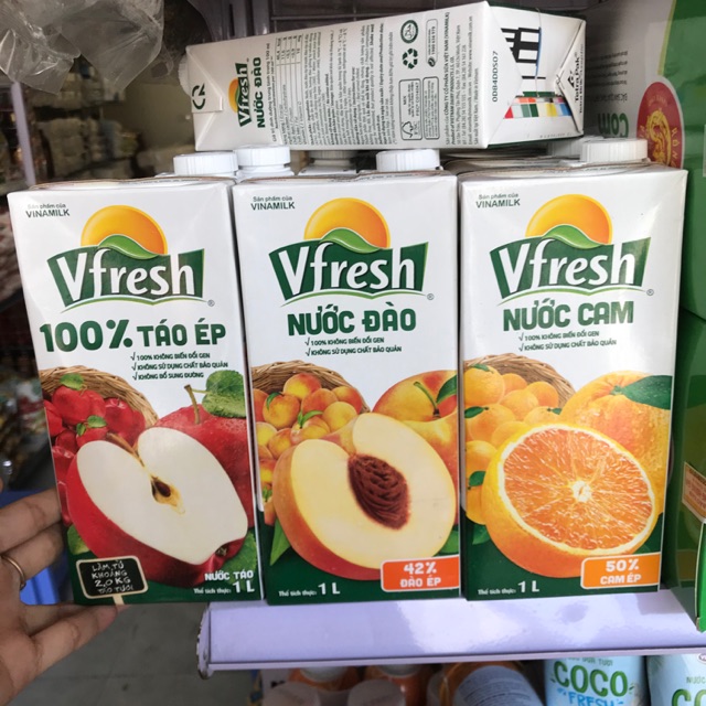 Nước ép trái cây Vfresh Vinamilk 1l