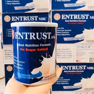 Sữa Entrust 400g cho người tiểu đường của Mỹ