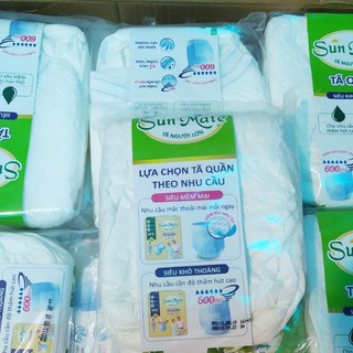 (1 miếng ) tã quần sunmate người già Size M