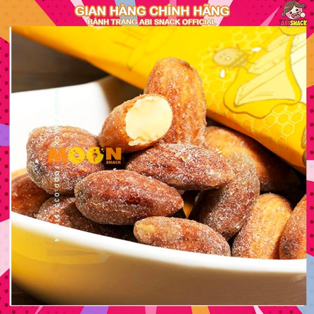 Hạnh nhân tẩm mật ong Honey Butter Almond gói 200g hãng Murgerbon nhập khẩu Hàn Quốc date mới T4/2023