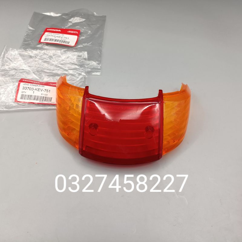 Bộ 3 nắp nhựa nắp, ốp võ đèn hậu, lái xe WAVE thái zin honda